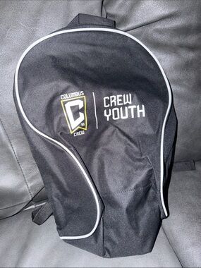 MLS kid brand new! Columbus Crew Youth Black bag Soccer Backpack